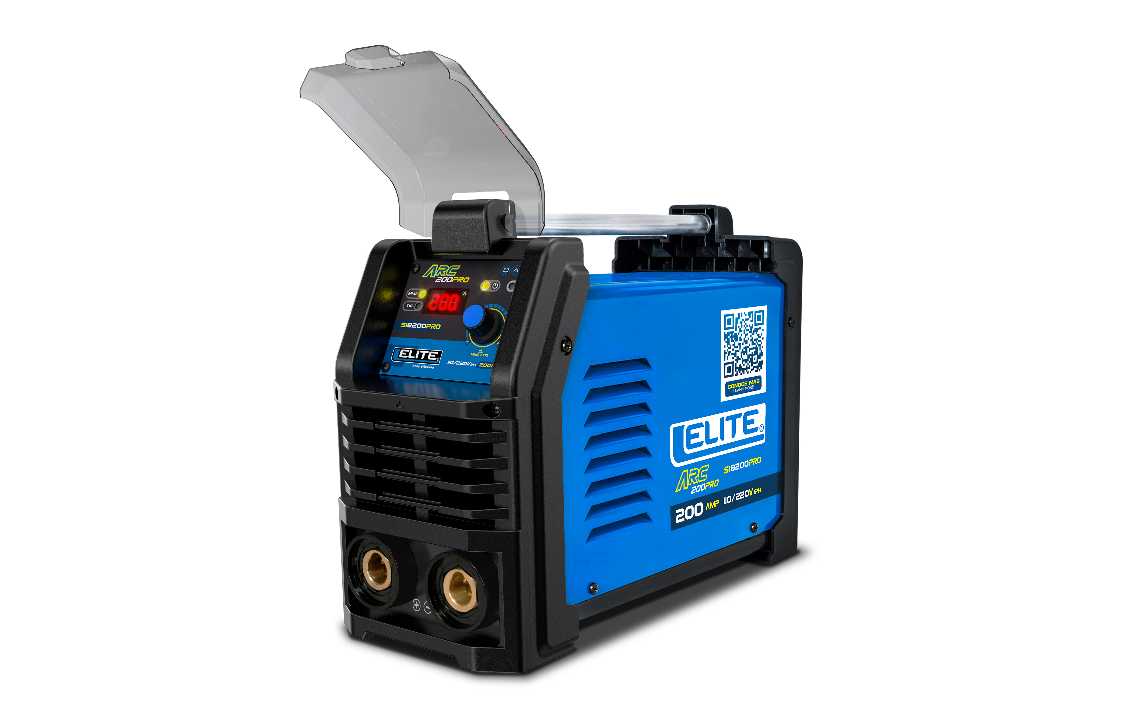 Soldador Inversor ELITE ARC 200 PRO 110/220V - 200A